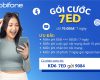 Đăng ký gói cước 7ED MobiFone